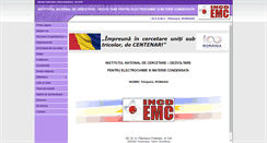 Desktop Screenshot of incemc.ro