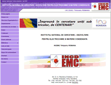 Tablet Screenshot of incemc.ro